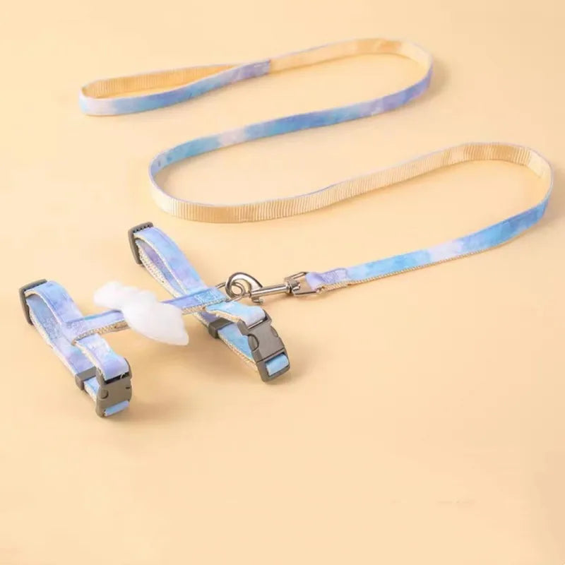 Cute Cat Harness Leash Set with Wings Adjustable - PeticaDeals