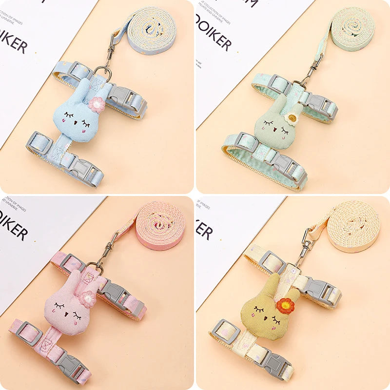 Cute Cat Harness Leash Set with Wings Adjustable - PeticaDeals
