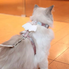 Cute Cat Harness Leash Set with Wings Adjustable - PeticaDeals