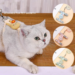 Cute Cat Harness Leash Set with Wings Adjustable - PeticaDeals