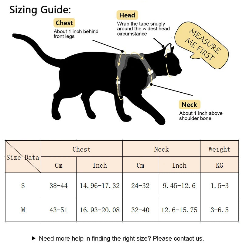 Cute Cat Harness Leash Set with Wings Adjustable - PeticaDeals