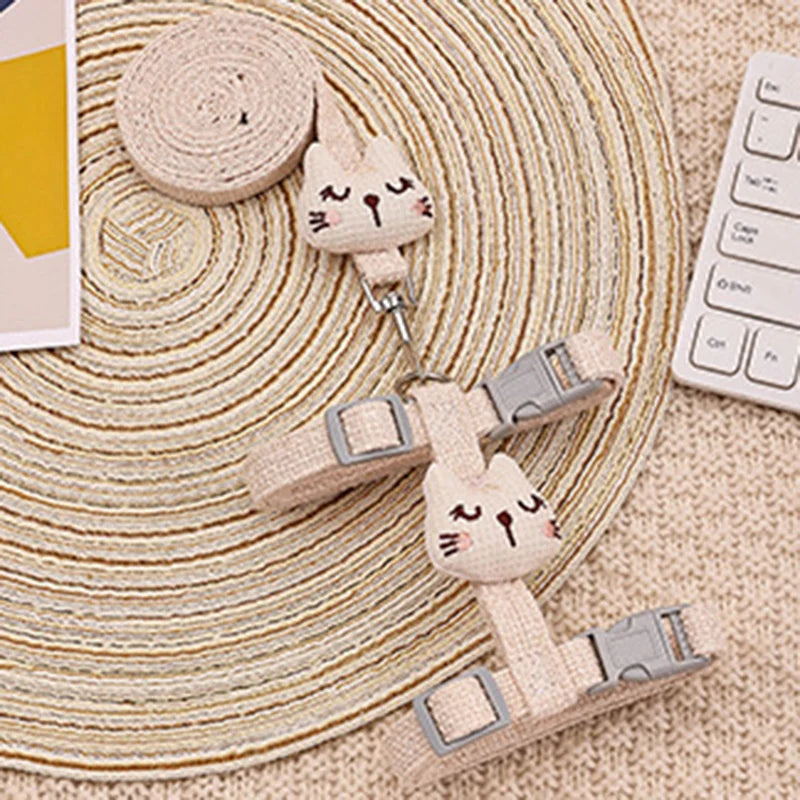 Cute Cat Harness Leash Set with Wings Adjustable - PeticaDeals
