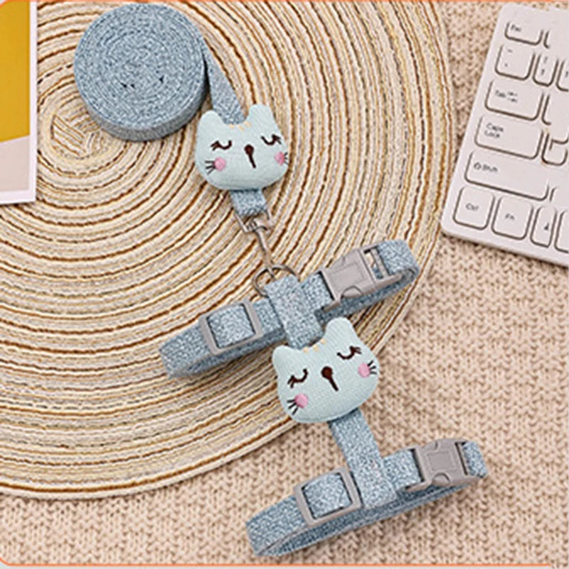 Cute Cat Harness Leash Set with Wings Adjustable - PeticaDeals