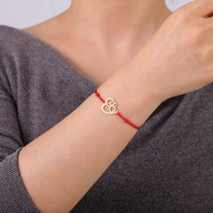 Cute Cat Paw Heart Charm Bracelet for Women & Men of Stainless Steel - PeticaDeals