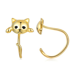 Cute Cat Stud Earrings - PeticaDeals