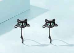 Cute Cat Stud Earrings - PeticaDeals