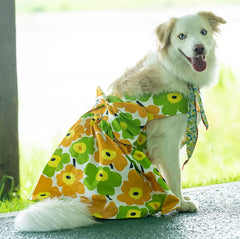 Cute Clothes Summer Flower Skirt For Cat & Dog - PeticaDeals