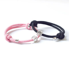 Cute Dog Footprints Charm Bracelet for Women & Men Adjustable Red String - PeticaDeals