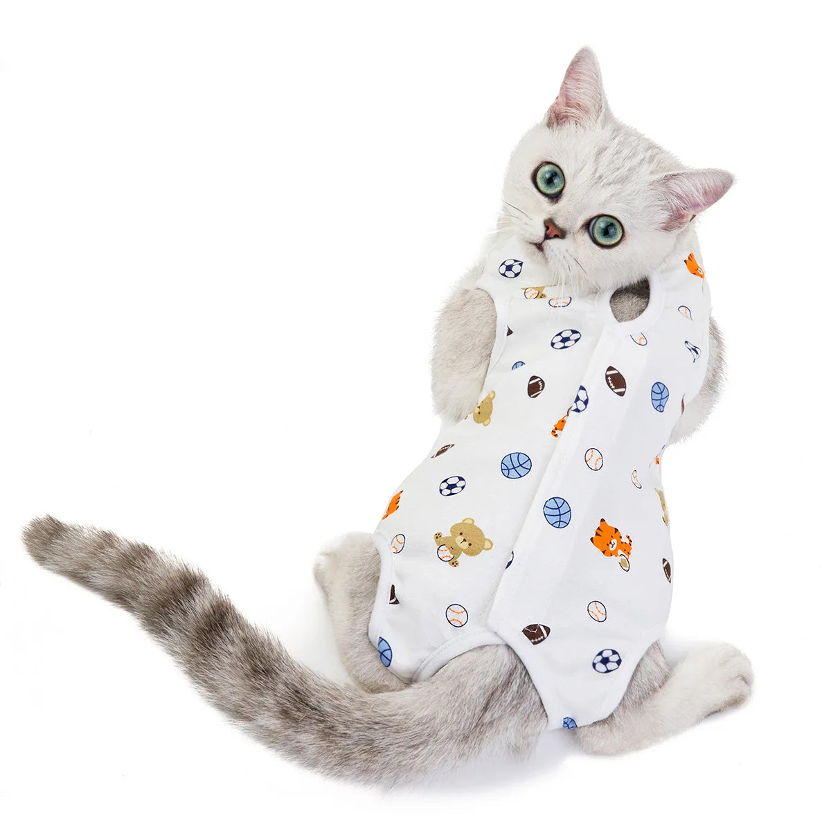 Cute Print Pet Care Clothes Cat Small Dog - PeticaDeals