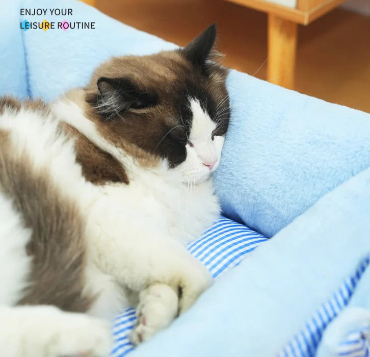 Deep Sleep Tent Cozy Warm Winter Pet Bed Mat - PeticaDeals