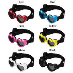Dog Cat Sunglasses Waterproof with Adjustable Strap Goggles - PeticaDeals
