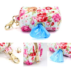 Dog Collar Leash Set Pouch Snack Bag For Small Medium Large Dogs - PeticaDeals
