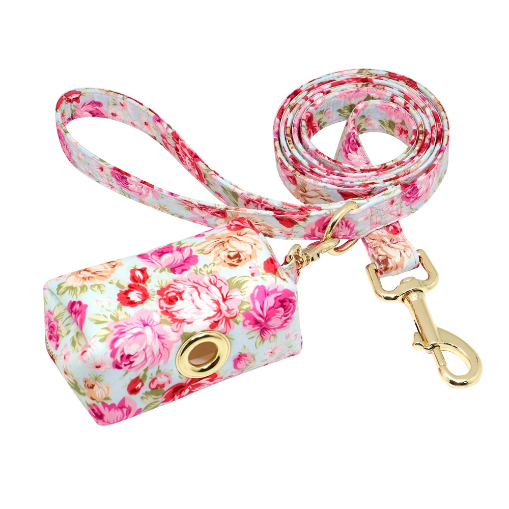 Dog Collar Leash Set Pouch Snack Bag For Small Medium Large Dogs - PeticaDeals