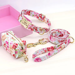 Dog Collar Leash Set Pouch Snack Bag For Small Medium Large Dogs - PeticaDeals