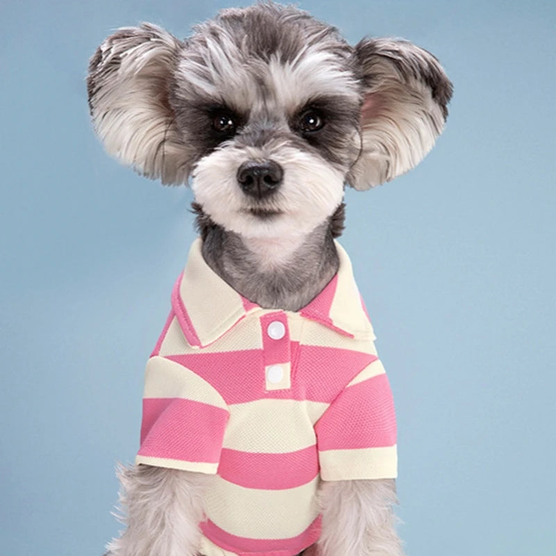 Dog Cool Clothes Polo Shirt Summer - PeticaDeals