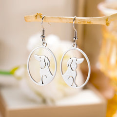 Dog Earrings Stainless Steel Lovely Dachshund Pet Animal Earrings for Women Fashion Jewelry - PeticaDeals