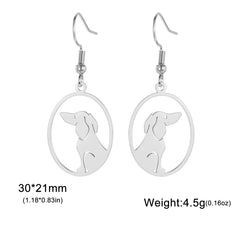 Dog Earrings Stainless Steel Lovely Dachshund Pet Animal Earrings for Women Fashion Jewelry - PeticaDeals