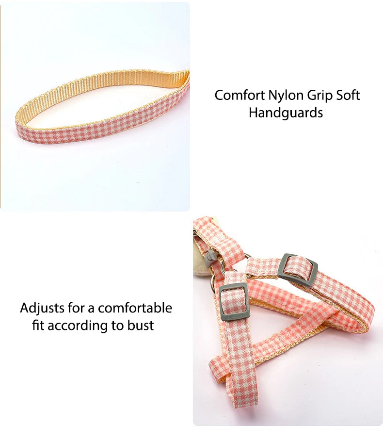 Dog Harness For Small Dogs & Cats Adjustable - PeticaDeals