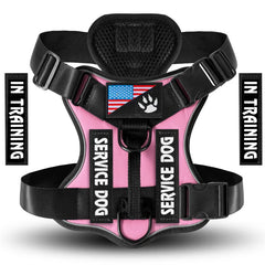 Dog Harness No-pull Reflective Tactical Harness Vest for Small and Large Pet Dogs - PeticaDeals