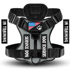 Dog Harness No-pull Reflective Tactical Harness Vest for Small and Large Pet Dogs - PeticaDeals