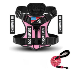 Dog Harness No-pull Reflective Tactical Harness Vest for Small and Large Pet Dogs - PeticaDeals