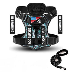 Dog Harness No-pull Reflective Tactical Harness Vest for Small and Large Pet Dogs - PeticaDeals