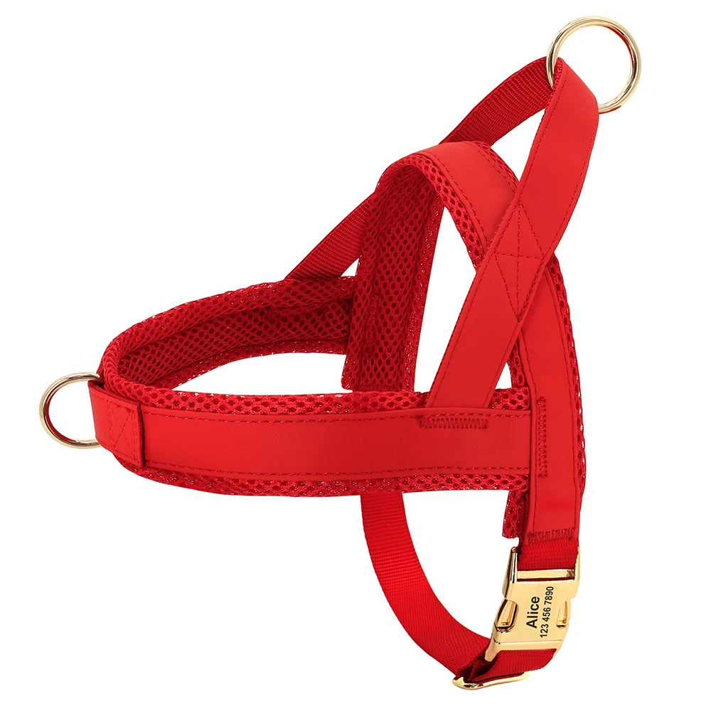 Dog Harnesses Adjustable Pet Walking Training Vest For Medium Large Dogs - PeticaDeals