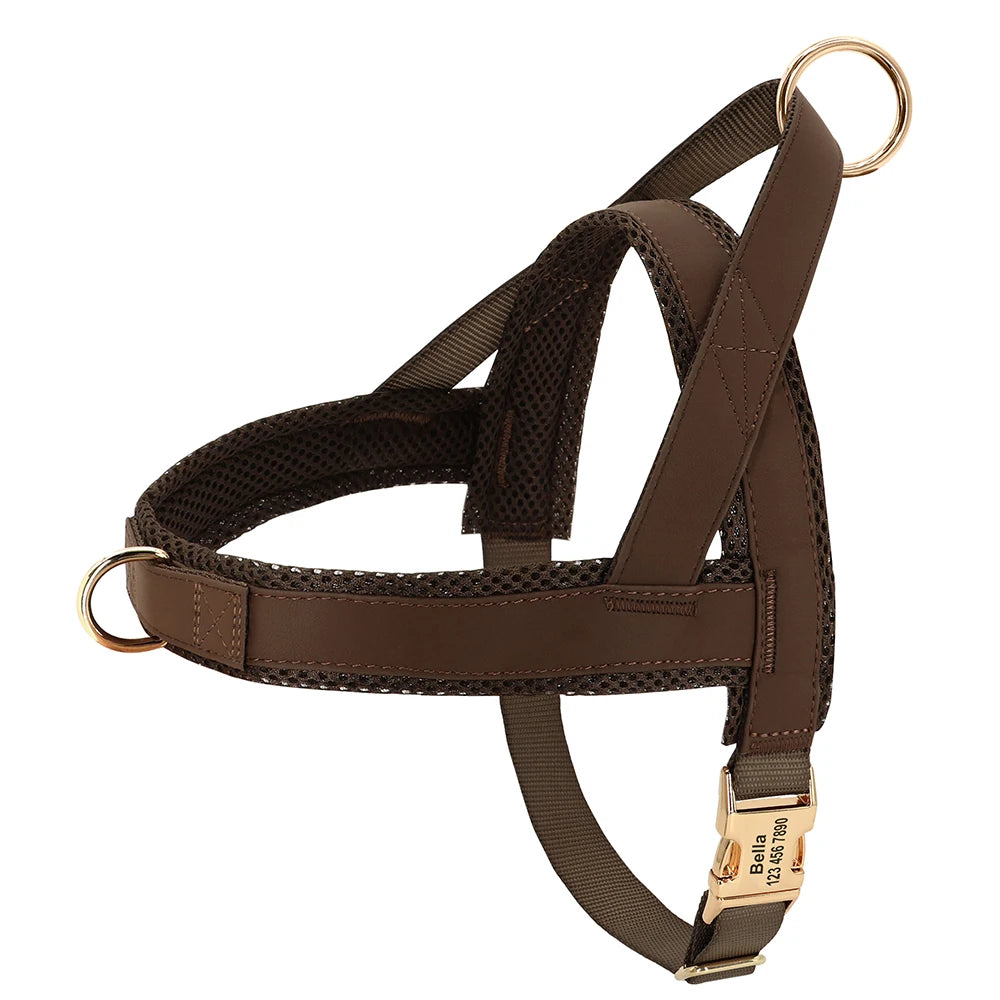 Dog Harnesses Adjustable Pet Walking Training Vest For Medium Large Dogs - PeticaDeals