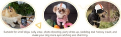 Dog Helmet Motorcycle Pet Helmet for Small Dog Cat - PeticaDeals