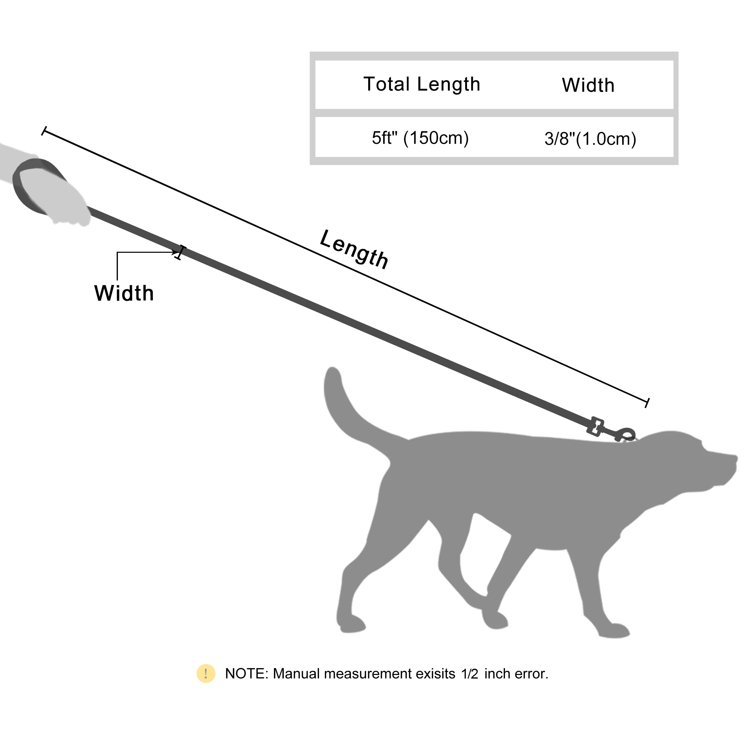Dog Leash Durable Pet Walking Leash Rope Double Coupler 1 Way 2 Ways - PeticaDeals