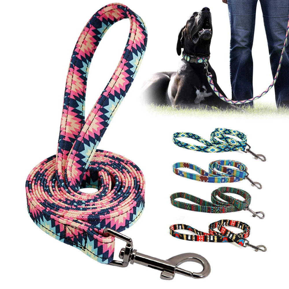 Dog Leash Rope Nylon  Puppy Dog Walking Running Training - PeticaDeals