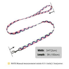 Dog Leash Rope Nylon  Puppy Dog Walking Running Training - PeticaDeals