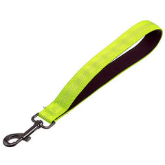 Dog Leash Short Comfortable Handle Leashes 30cm Reflective Belt for Dog Walking Nylon - PeticaDeals