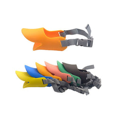 Dog Muzzle Silicone Duck Muzzle Mask for Pet Dogs - PeticaDeals