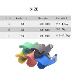 Dog Muzzle Silicone Duck Muzzle Mask for Pet Dogs - PeticaDeals