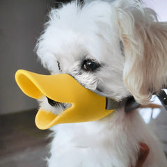 Dog Muzzle Silicone Duck Muzzle Mask for Pet Dogs - PeticaDeals