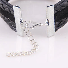 Dog Paw Bracelet Stacks Animal Dog Paw Charm Women Bracelets & Bangles For Women Men - PeticaDeals