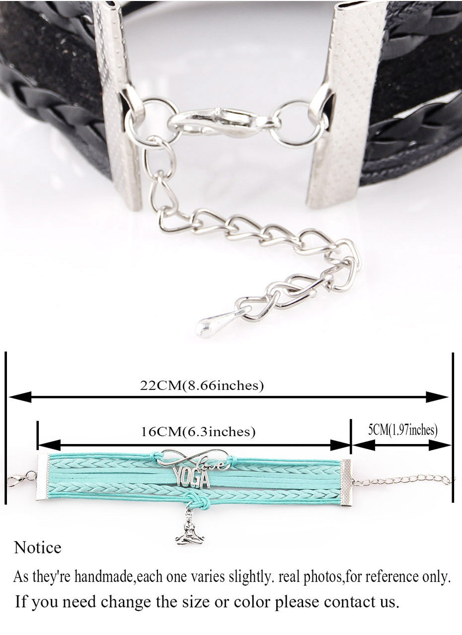 Dog Paw Bracelet Stacks Animal Dog Paw Charm Women Bracelets & Bangles For Women Men - PeticaDeals