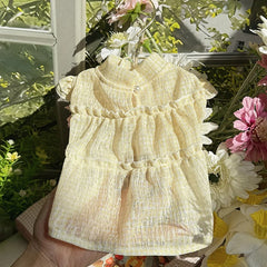 Dog Princess Dress Cute Dog Clothes Summer Cat Skirt - PeticaDeals