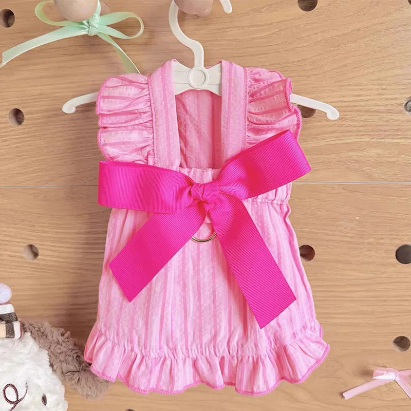 Dog Princess Dress Cute Dog Clothes Summer Cat Skirt - PeticaDeals