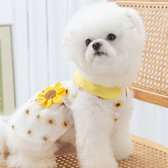 Dog Princess Dress Cute Dog Clothes Summer Cat Skirt - PeticaDeals