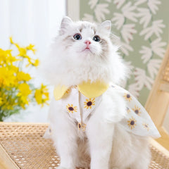 Dog Princess Dress Cute Dog Clothes Summer Cat Skirt - PeticaDeals