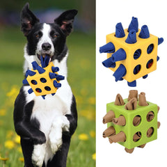 Dog Puzzle Feeder Ball Interactive Dog Toys To Keep Them Busy Chew Toys For Large and Small - PeticaDeals