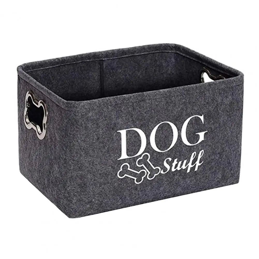 Dog Toy Storage Basket - PeticaDeals