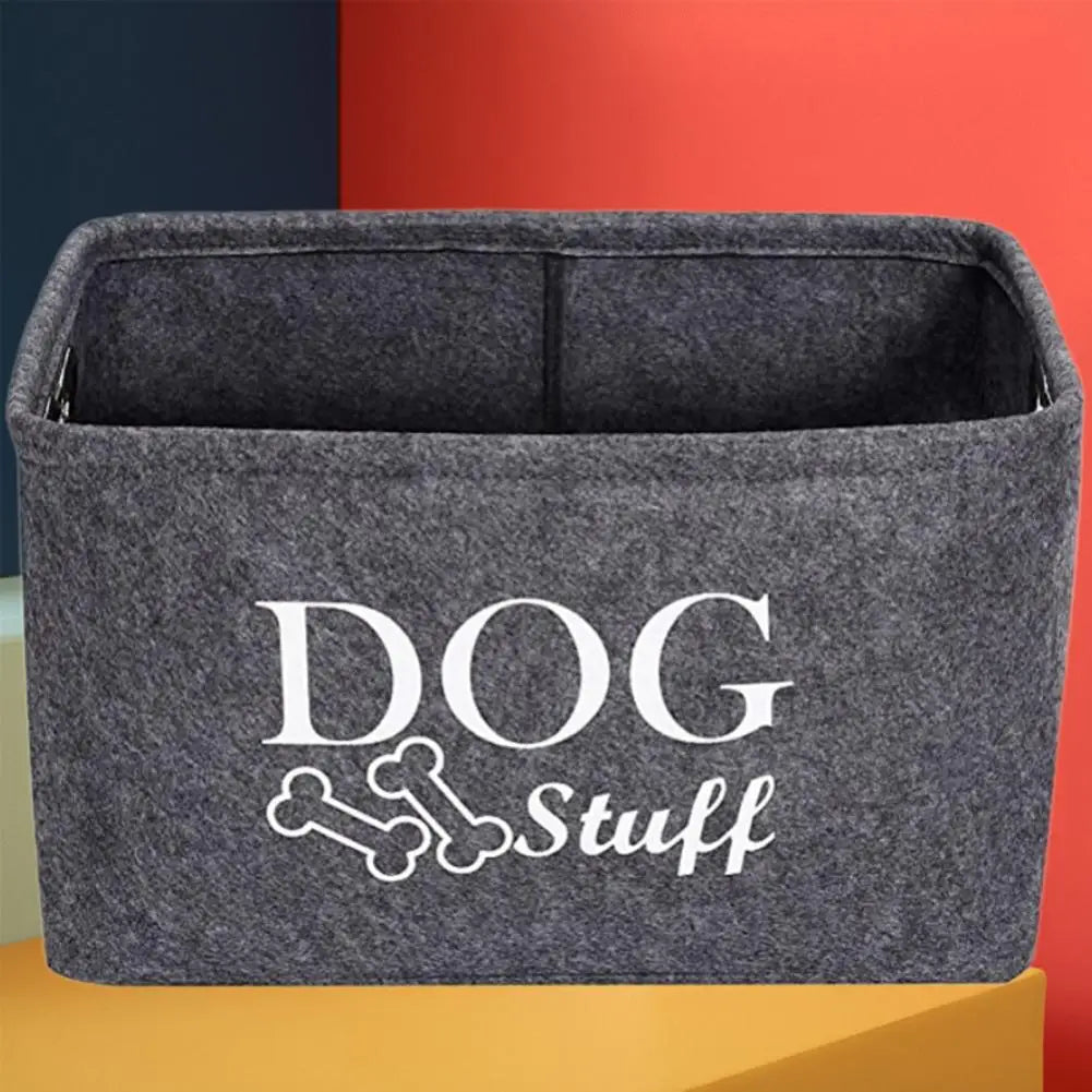Dog Toy Storage Basket - PeticaDeals