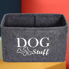 Dog Toy Storage Basket - PeticaDeals