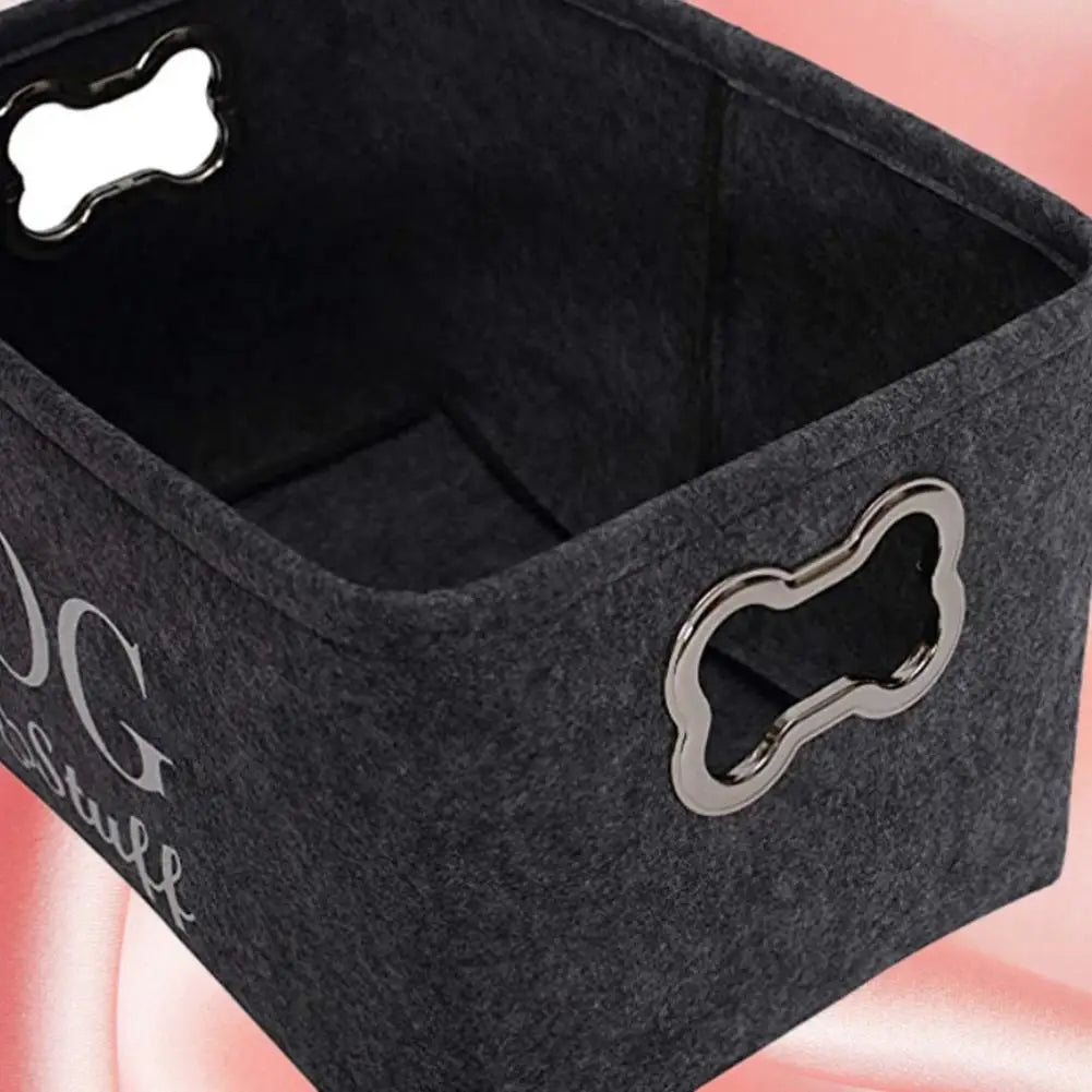 Dog Toy Storage Basket - PeticaDeals