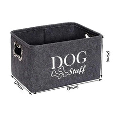 Dog Toy Storage Basket - PeticaDeals