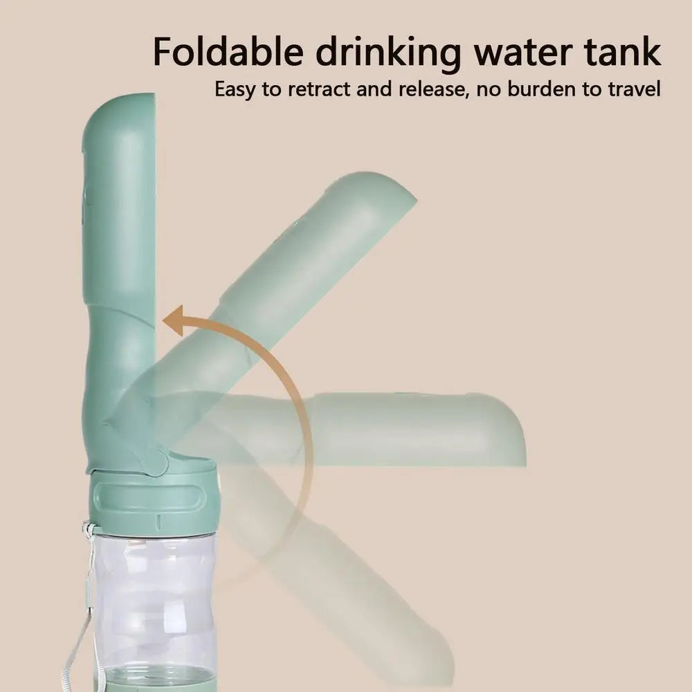 Dog Water Bottle With Food Bowl Water Cup - PeticaDeals