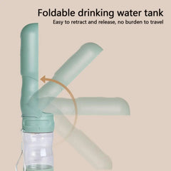 Dog Water Bottle With Food Bowl Water Cup - PeticaDeals